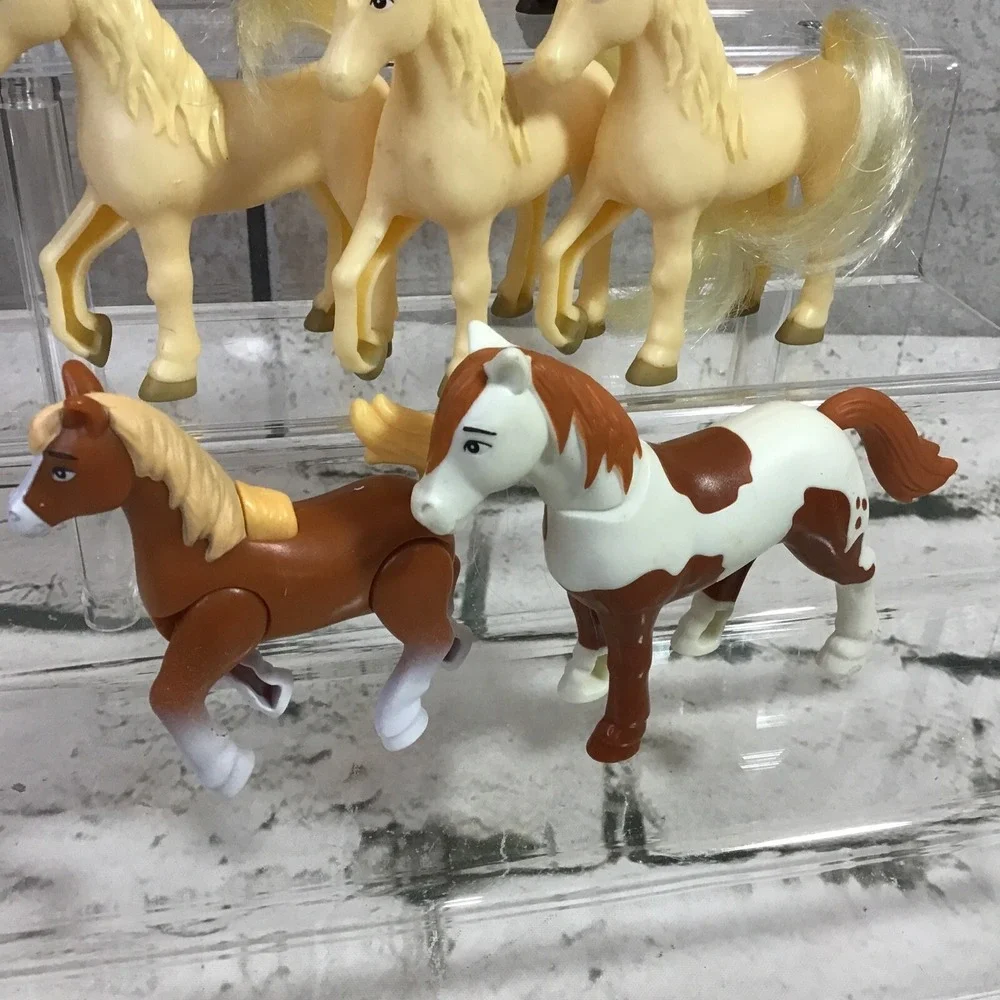 Spirit Riding‎ Free Horse Toys Lot Of 6 Figures McDonalds Pony Cake Toppers
